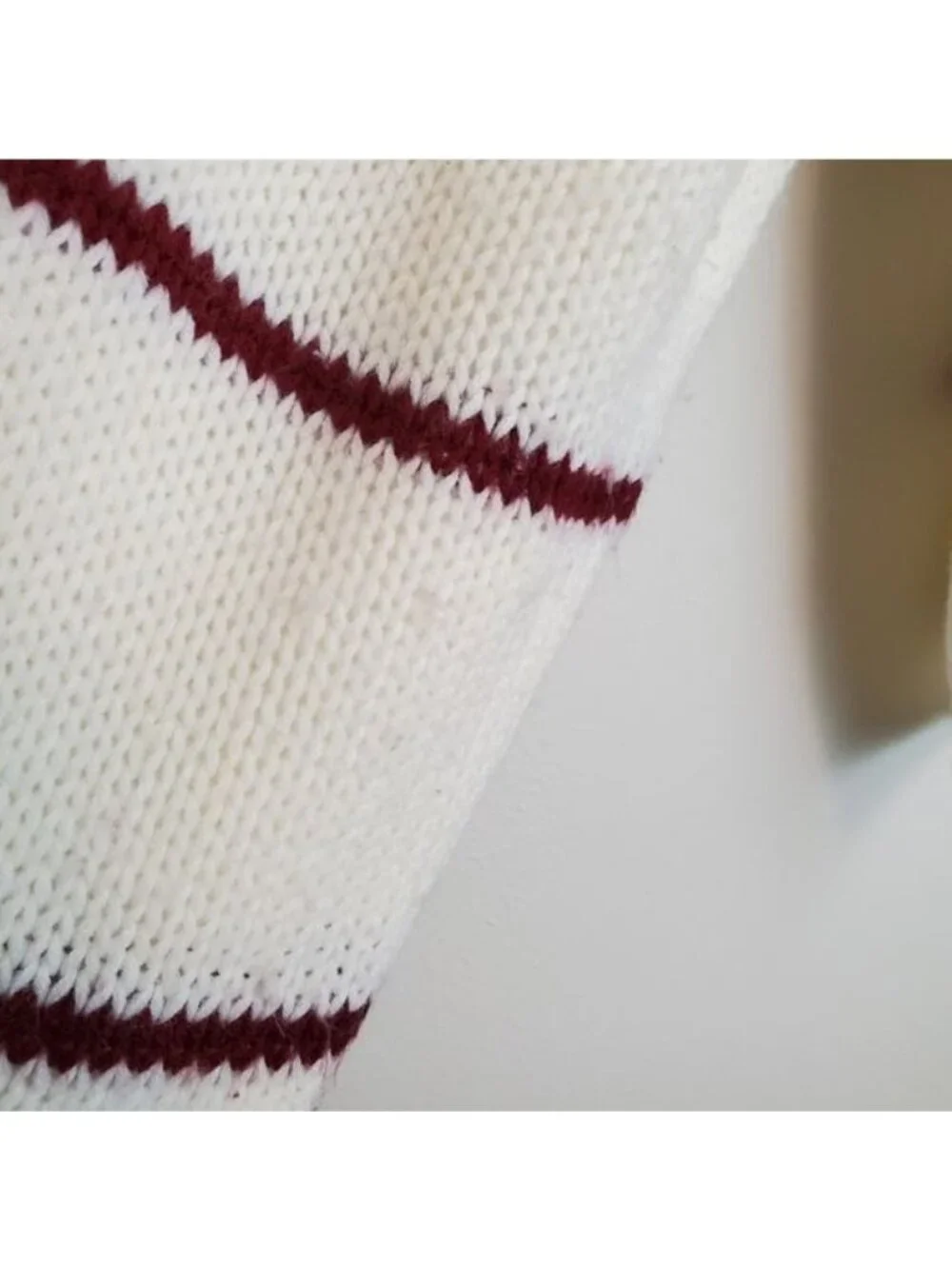 Vintage Gitano Men's knit sweater grid print